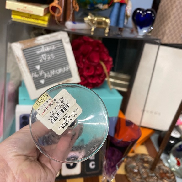 Verawang Waterford Lismore Pops Purple Toasting Flute Pair - Picture 11 of 14